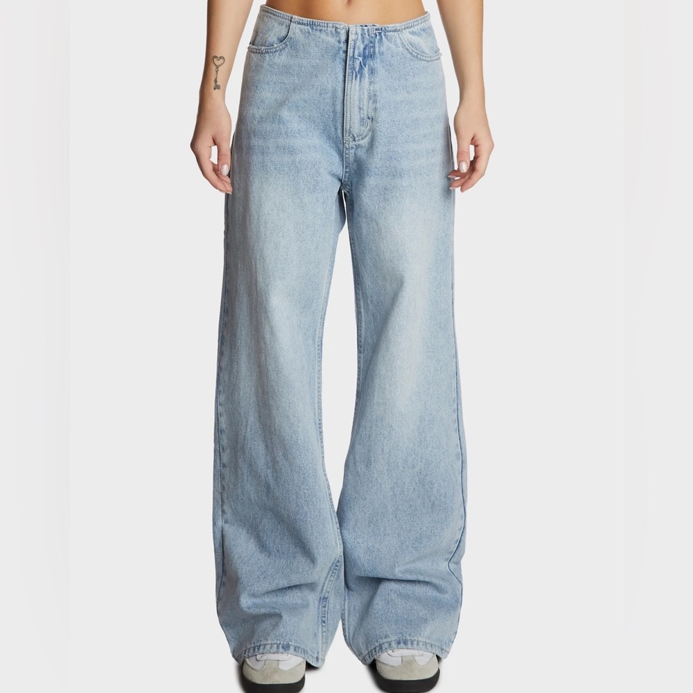 LIONESS PRACTICAL MAGIC LOW RISE JEANS